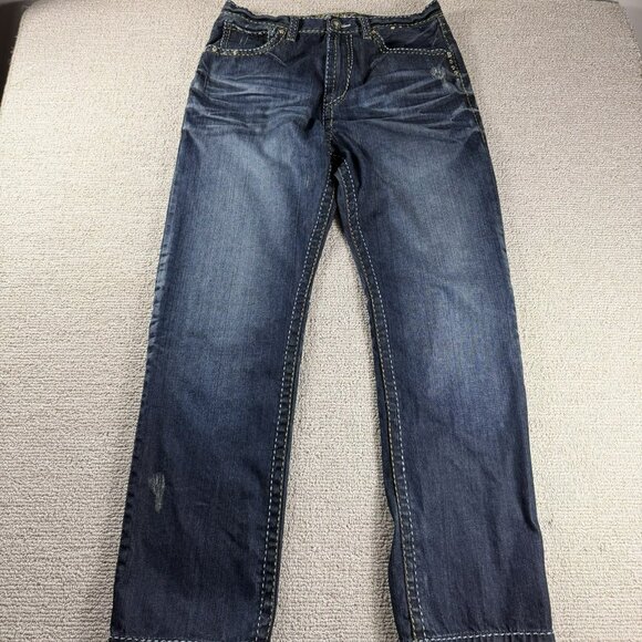Ruthless Art Respect Denim Jeans Blue Men’s Size 36 x 32 - Picture 1 of 6